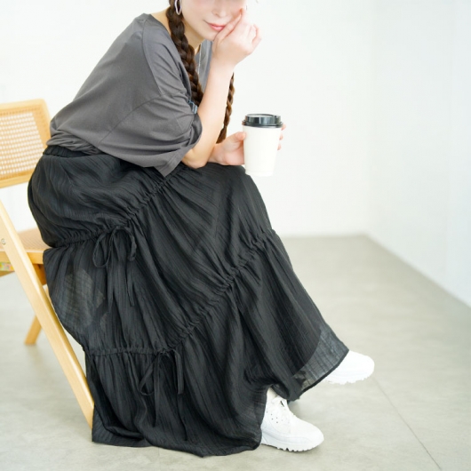 ドッキングティアードOP ブラック Tiaclasse ワンピース ドッキングティアードワンピース : ZOZOTOWN