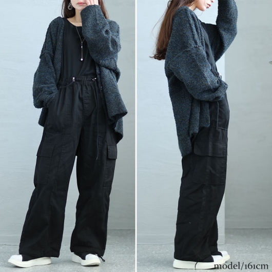 新品タグ付き　ICB ウエストゴムパンツ 大きいサイズ44 大きいサイズ レディース ストレッチスキニーパンツ wan-wc-0129