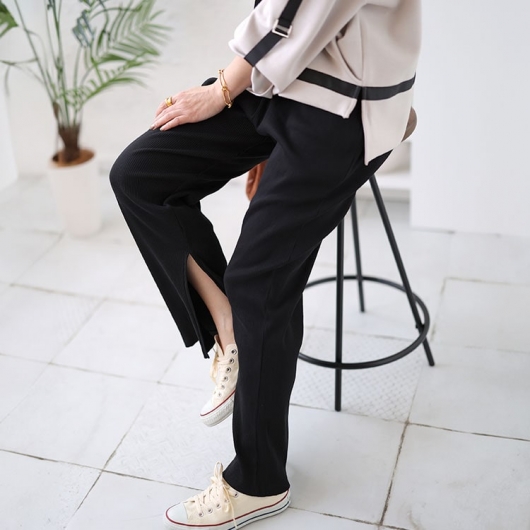 イベントセール】 大きいサイズ レディース 裾スリットカット