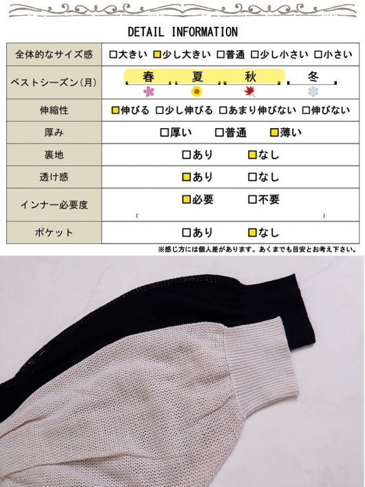 大きいサイズ レディース メッシュ編みVネックカーディガン wn