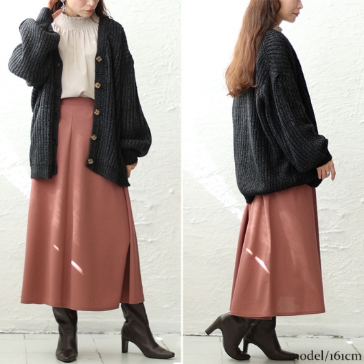 【美品】レリアン ◡̈ カーディガン　羽織り　大きいサイズ　11号 ミックスカーディガン | Leilian (Women)/レリアン | 三越伊勢丹
