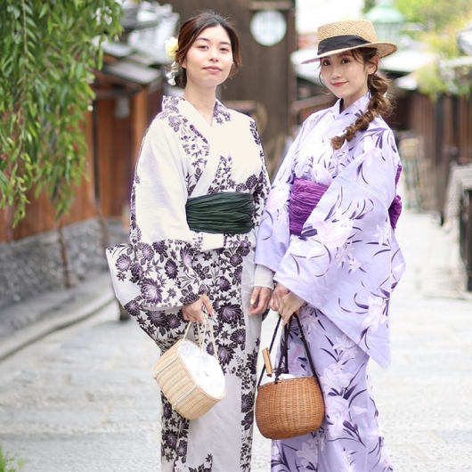 浴衣　半幅帯　セット　紫　百合　トールサイズ　ワイドサイズ 楽天市場】大きいサイズ レディース 浴衣 セパレート 浴衣セット